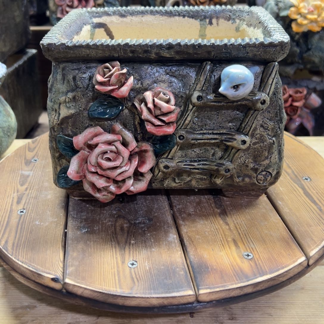 红陶青藤多肉花盆