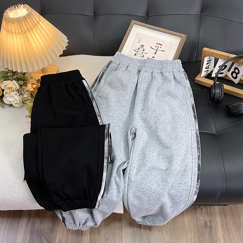 佑妈家童装 男女童春秋款运动裤 中大童休闲卫裤 儿童长裤