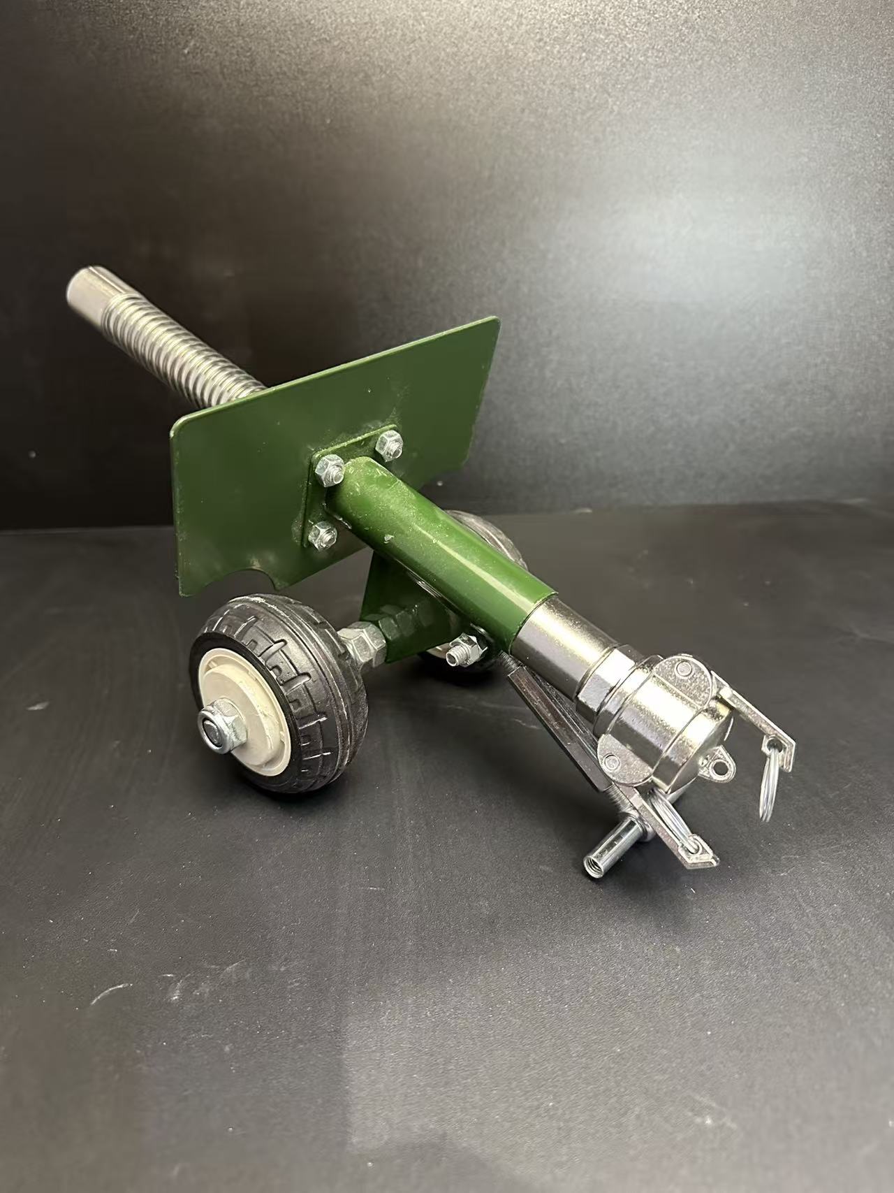 手工工艺制作可回弹连发打飞大地红的大炮鞭炮模型摆件