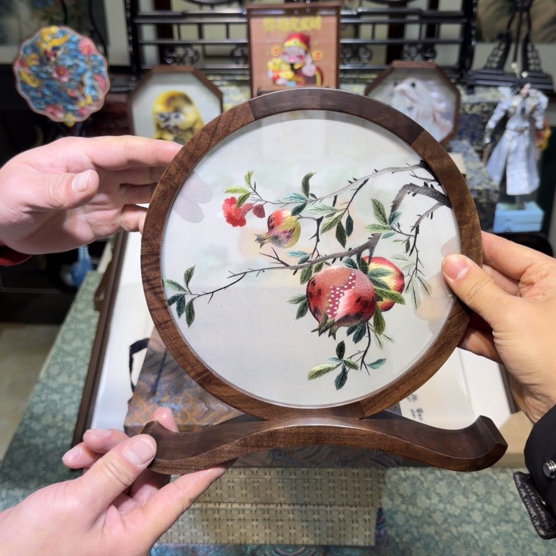 刺绣手工苏绣工艺双面精品