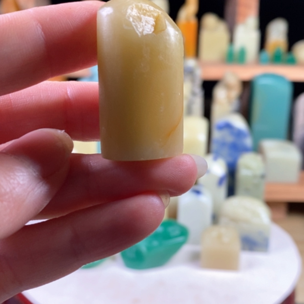【闪购商品】青田石封门菜花黄……