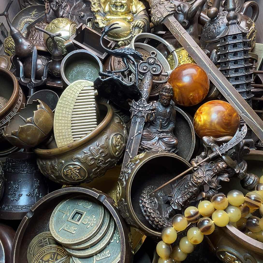 精美铜器收藏品等