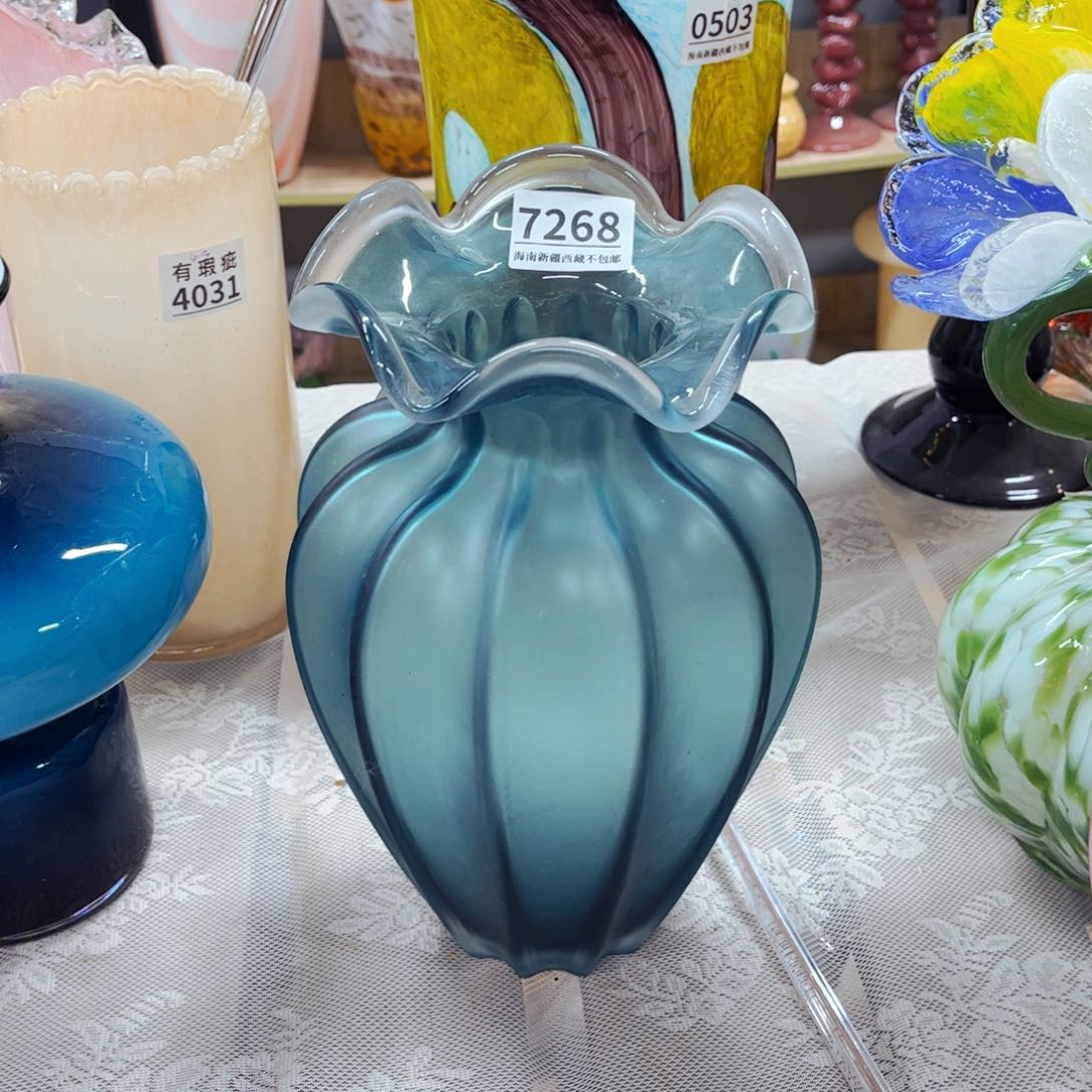 7268 家悦美居琉璃花瓶