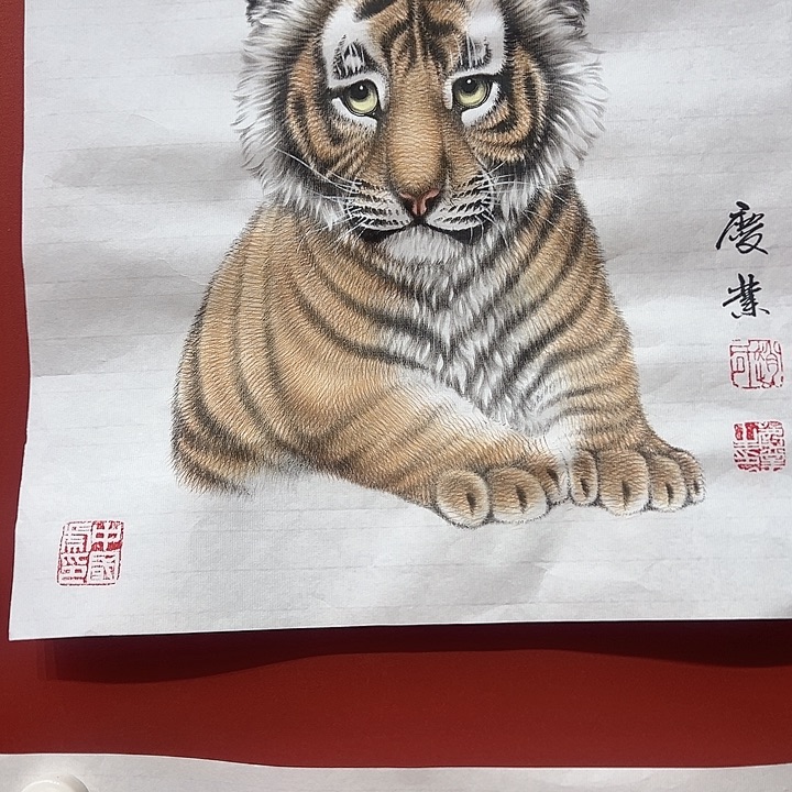 国画赵庆业老师国画作品月