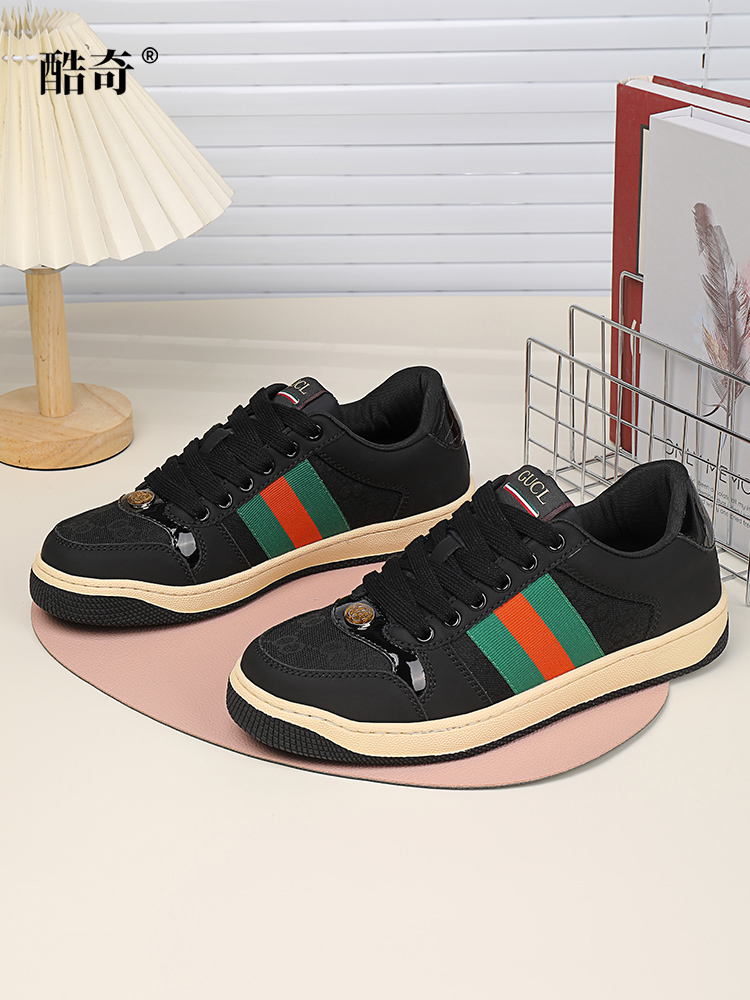 板鞋青年系带透气休闲风休闲板鞋潮流时尚拼色运动鞋