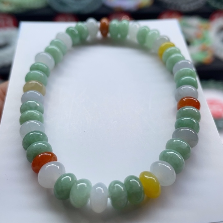 未镶嵌手链翡翠卡7