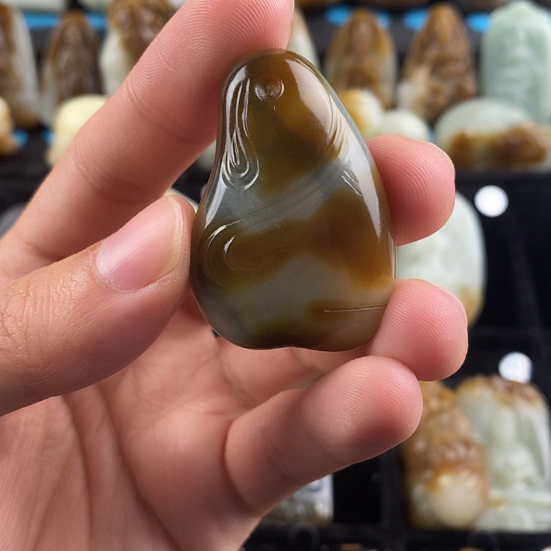 和田玉挂件未镶嵌