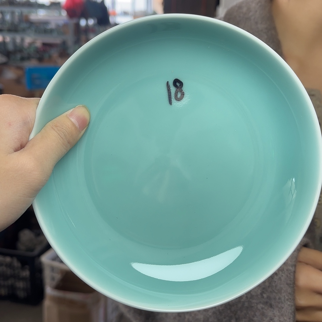 龙泉云间青瓷小米茶器