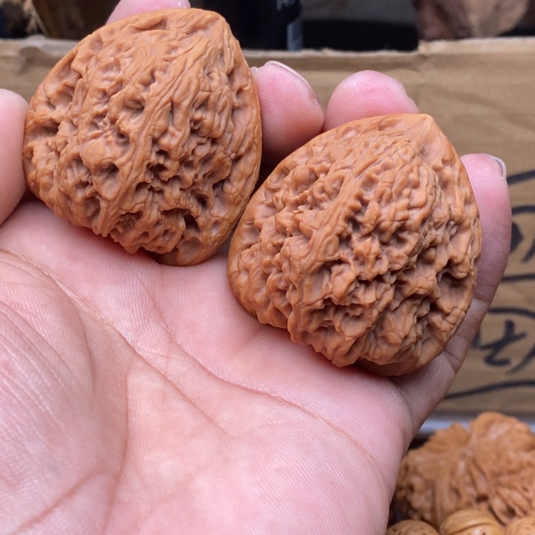 把件文玩核桃41三角疆……