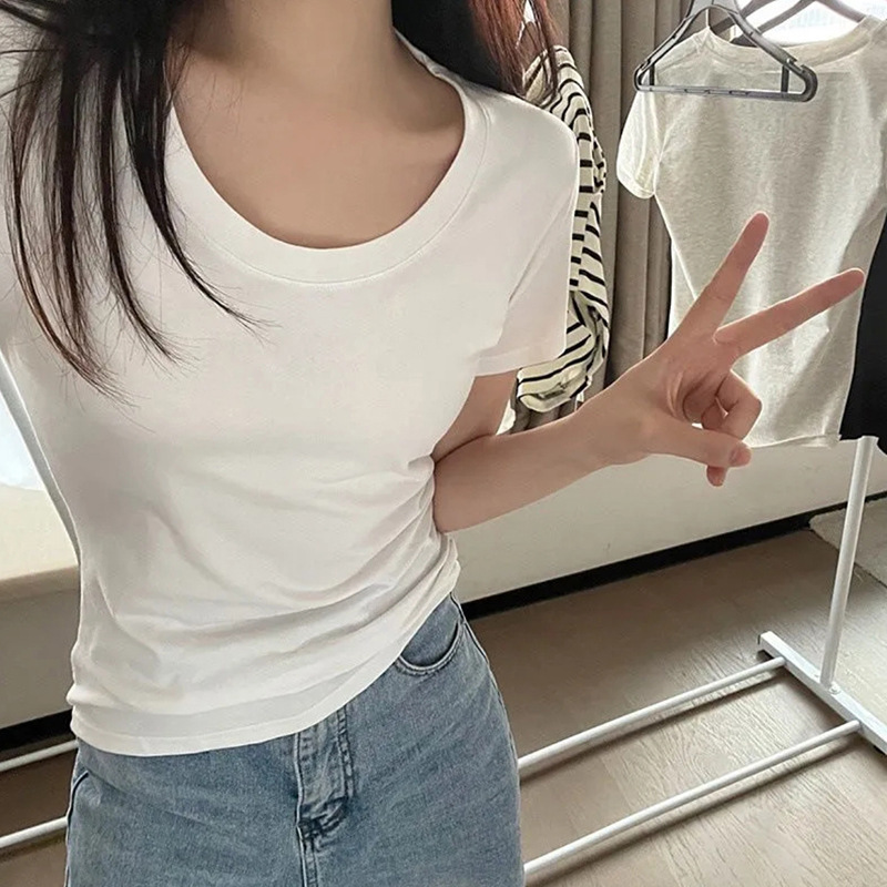 女士短袖白色均码