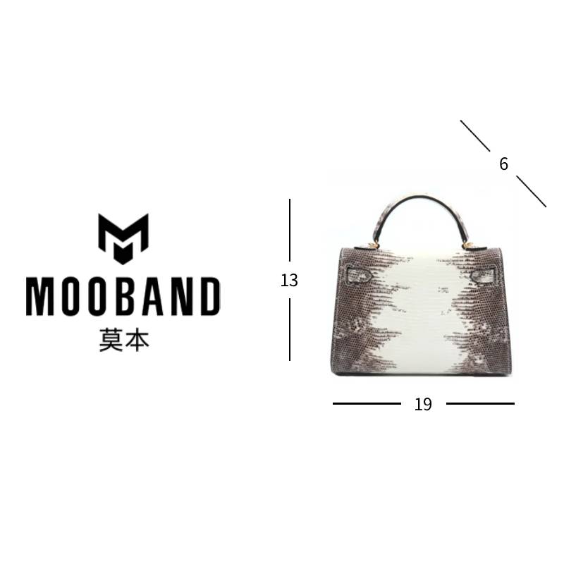MOOBAND   2025上新蜥蜴皮2代气质女士手拎包3027P-2