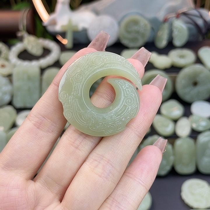 ****愿颈饰未镶嵌和田玉