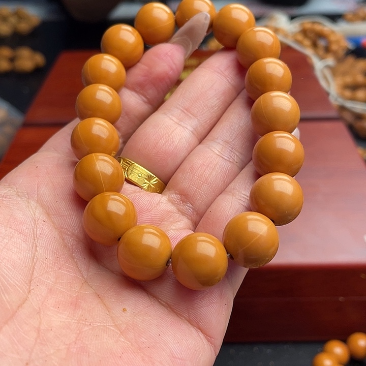 橄榄核吊坠猴头光串