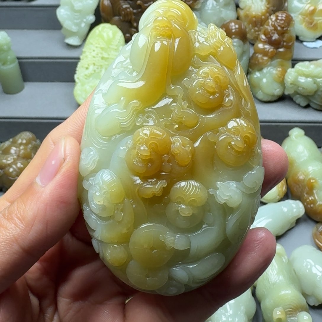 和田玉把件未镶嵌用****5