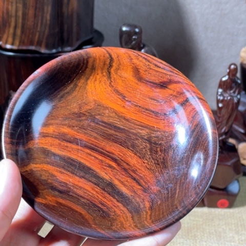 木源**然大红酸枝摆件