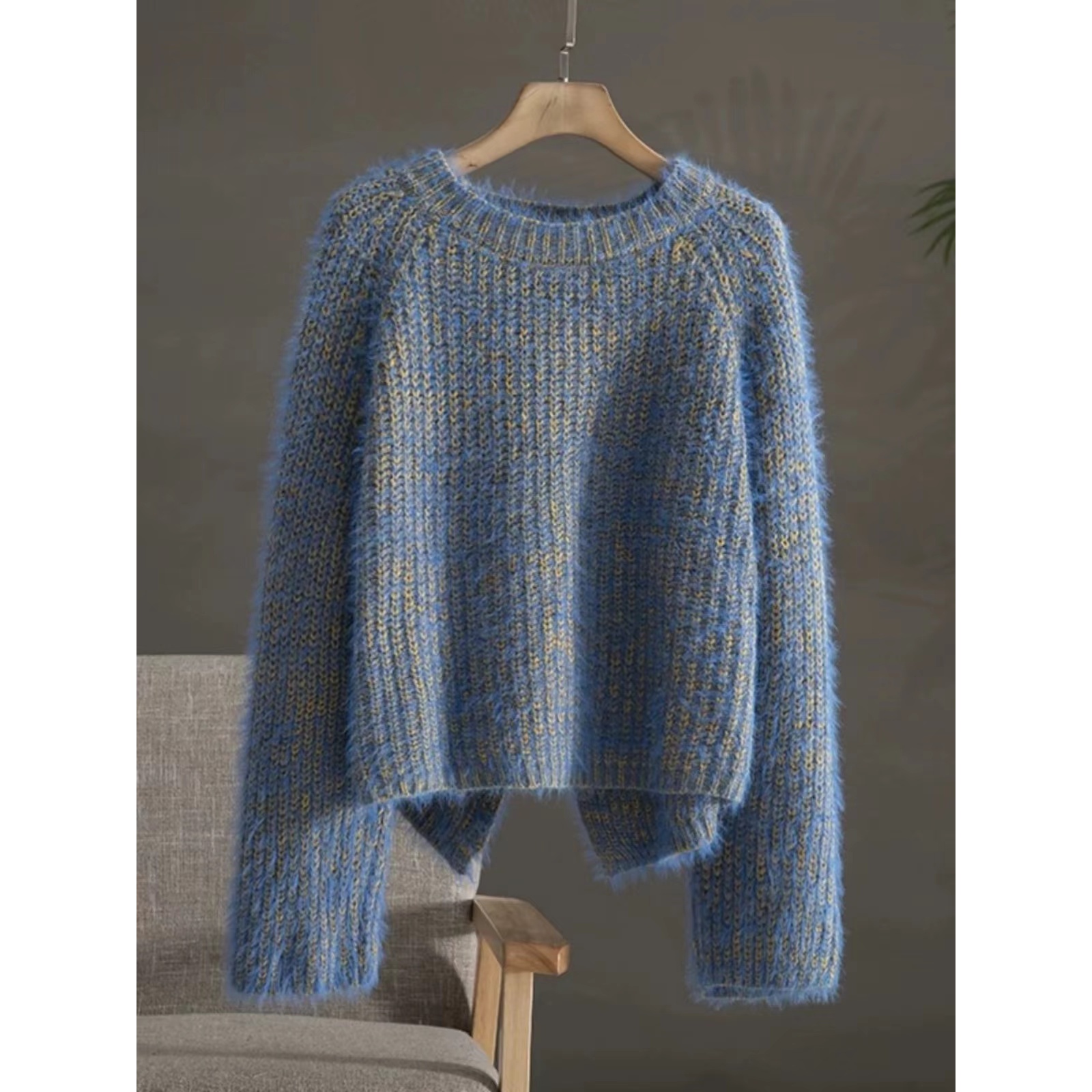 B351-400甜美辣妹春秋款毛衣针织开衫加厚时尚女装（直播间下单）