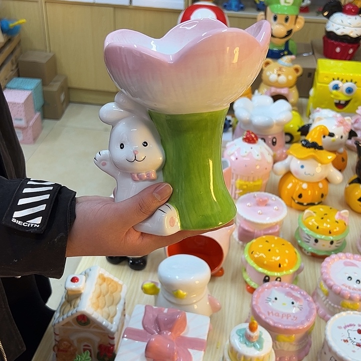 摆件陶瓷等行业的产品出口
