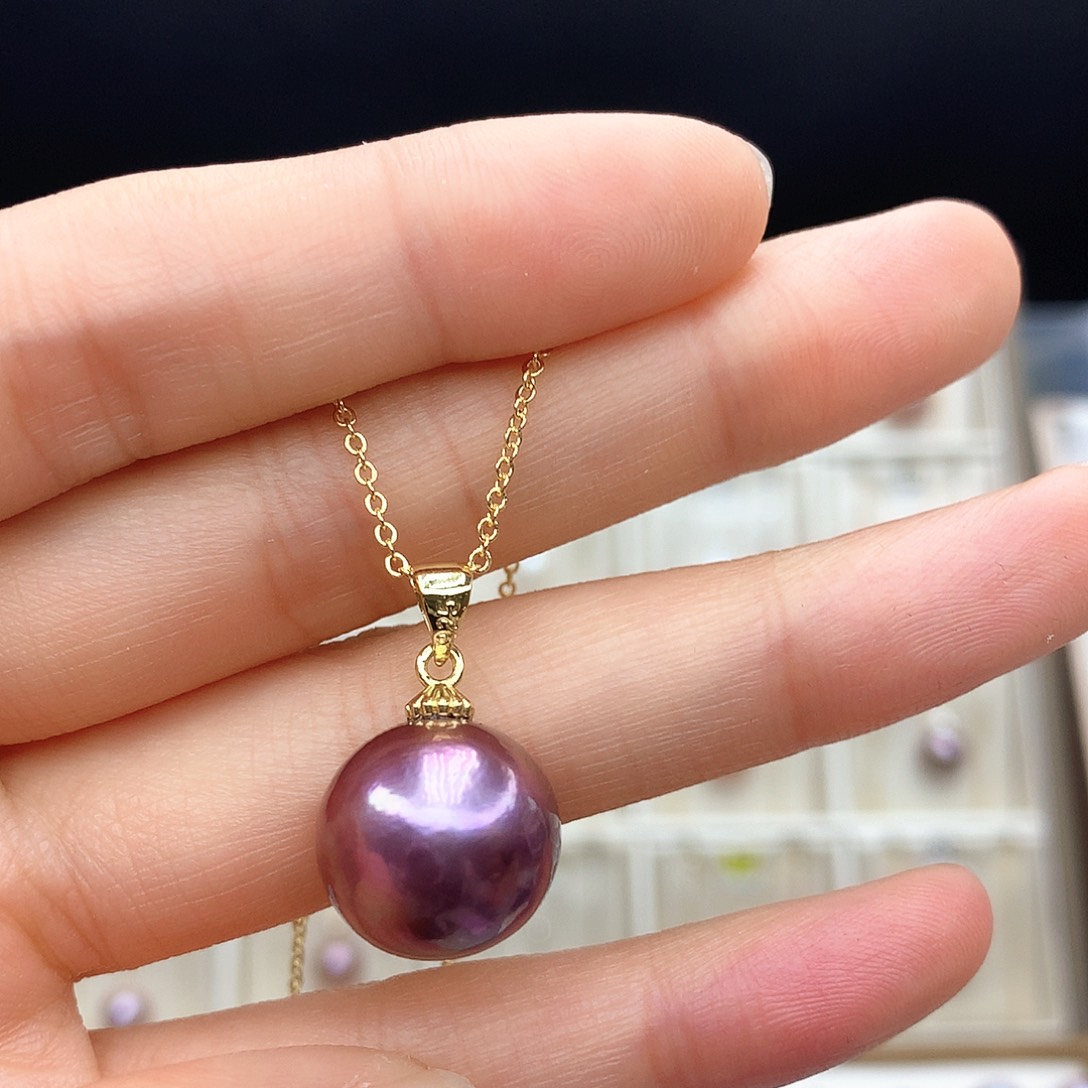 淡水珍珠颈饰合金