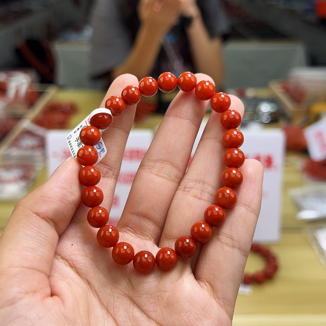南红玛瑙多样性发一，卡7mm➕未镶嵌