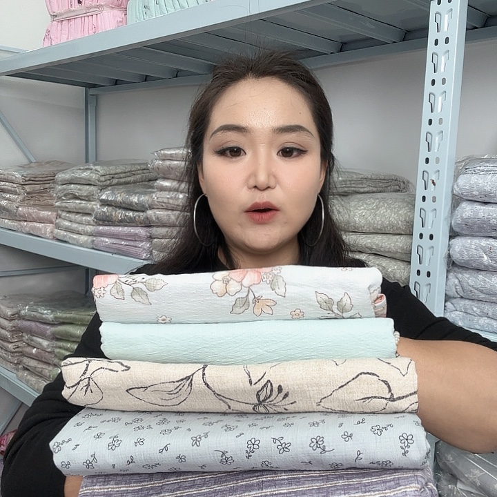 棉棉福利款双人床单