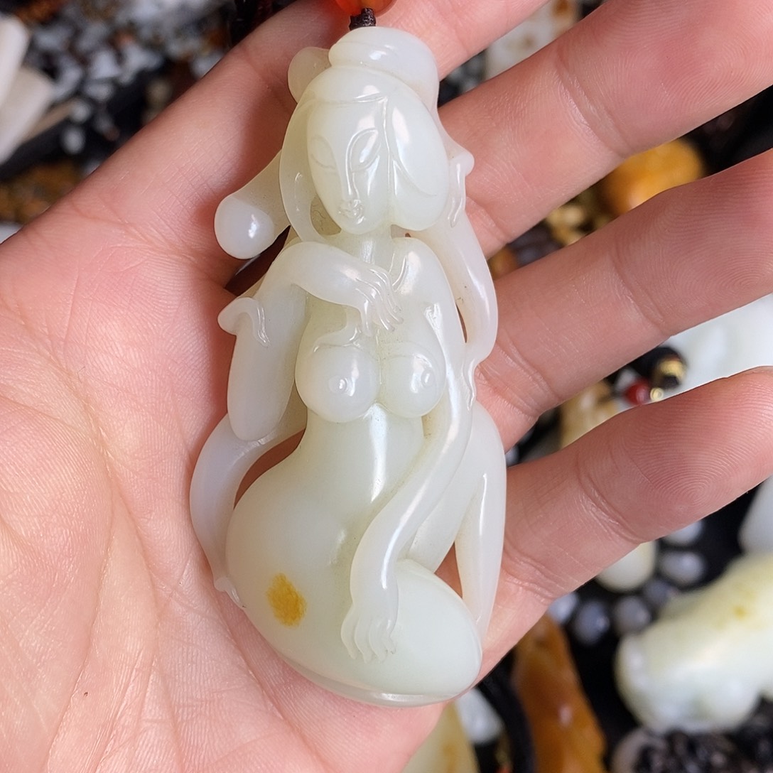 和田玉挂件未镶嵌