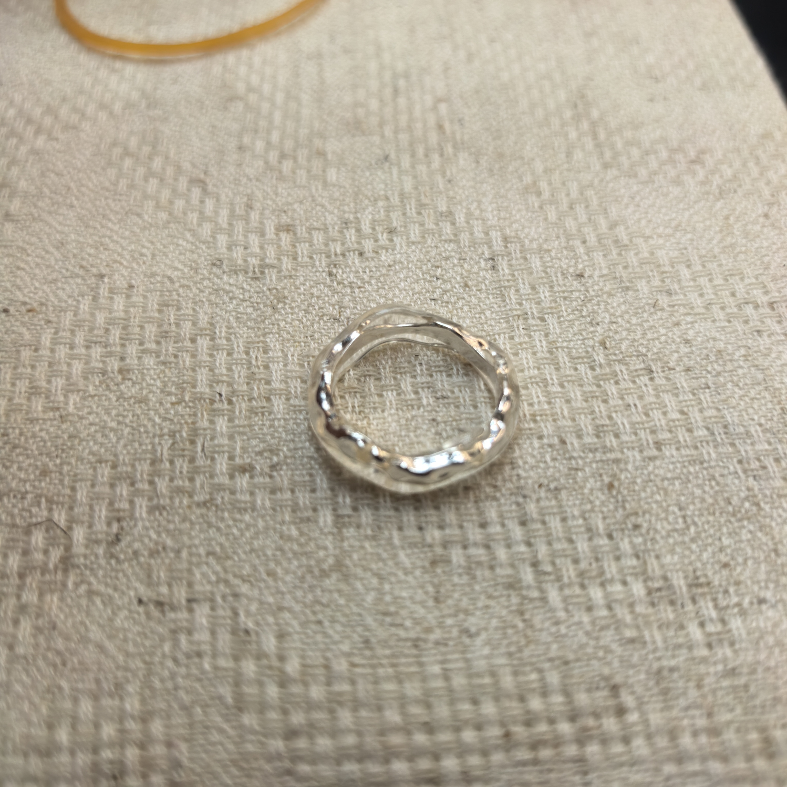 铜合金锆石戒指 C259银色冰透款戒指