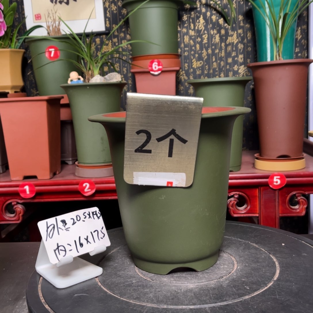 紫砂花盆紫砂花盆