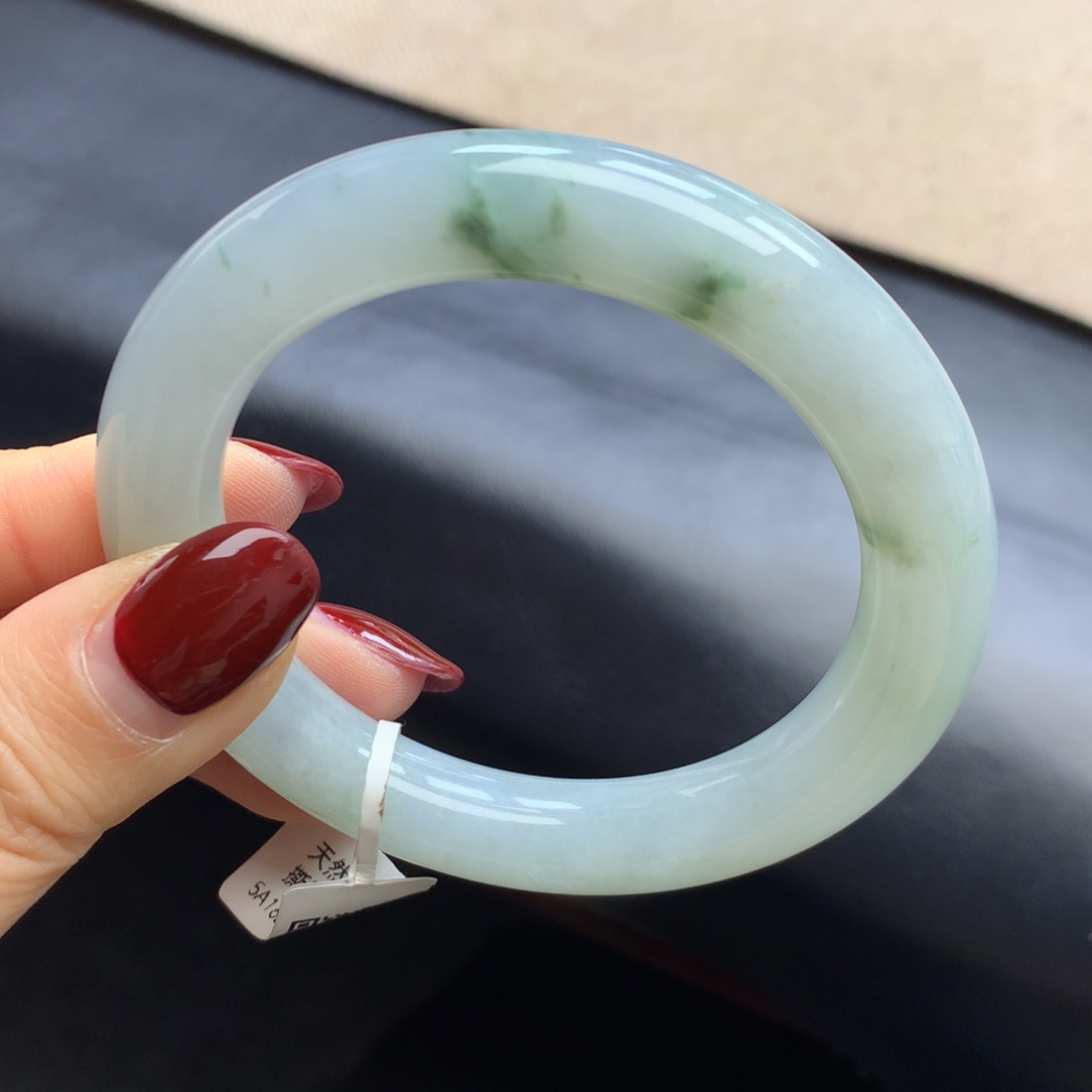 翡翠未镶嵌手镯圆