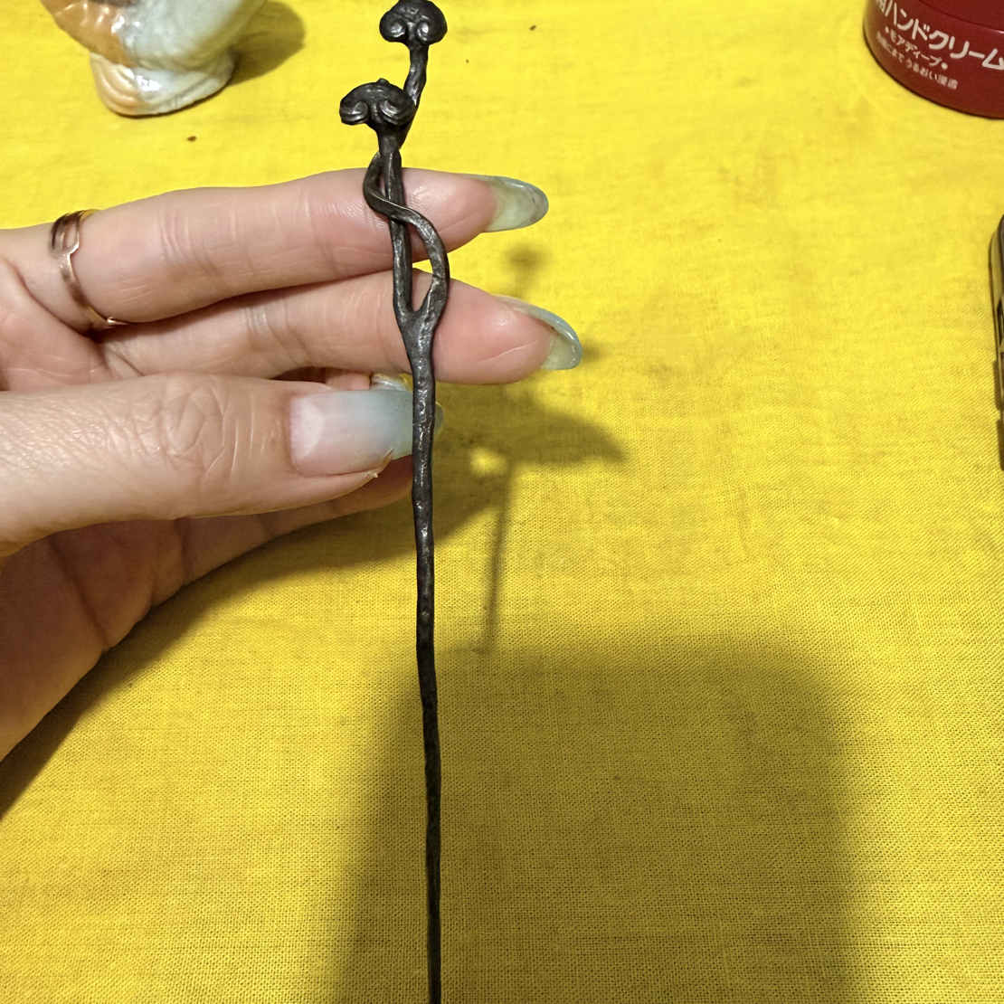 日本藏六茶拨灵芝十全十美老锡纯锡