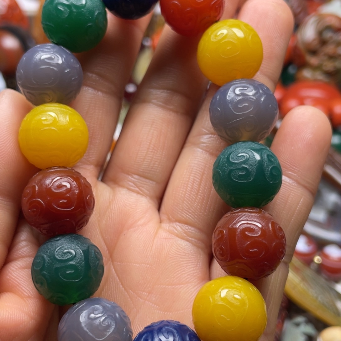 玛瑙/玉髓未镶嵌颈饰