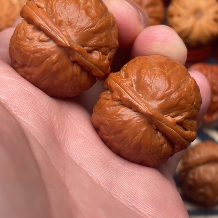 文玩核桃把件舍利元宝