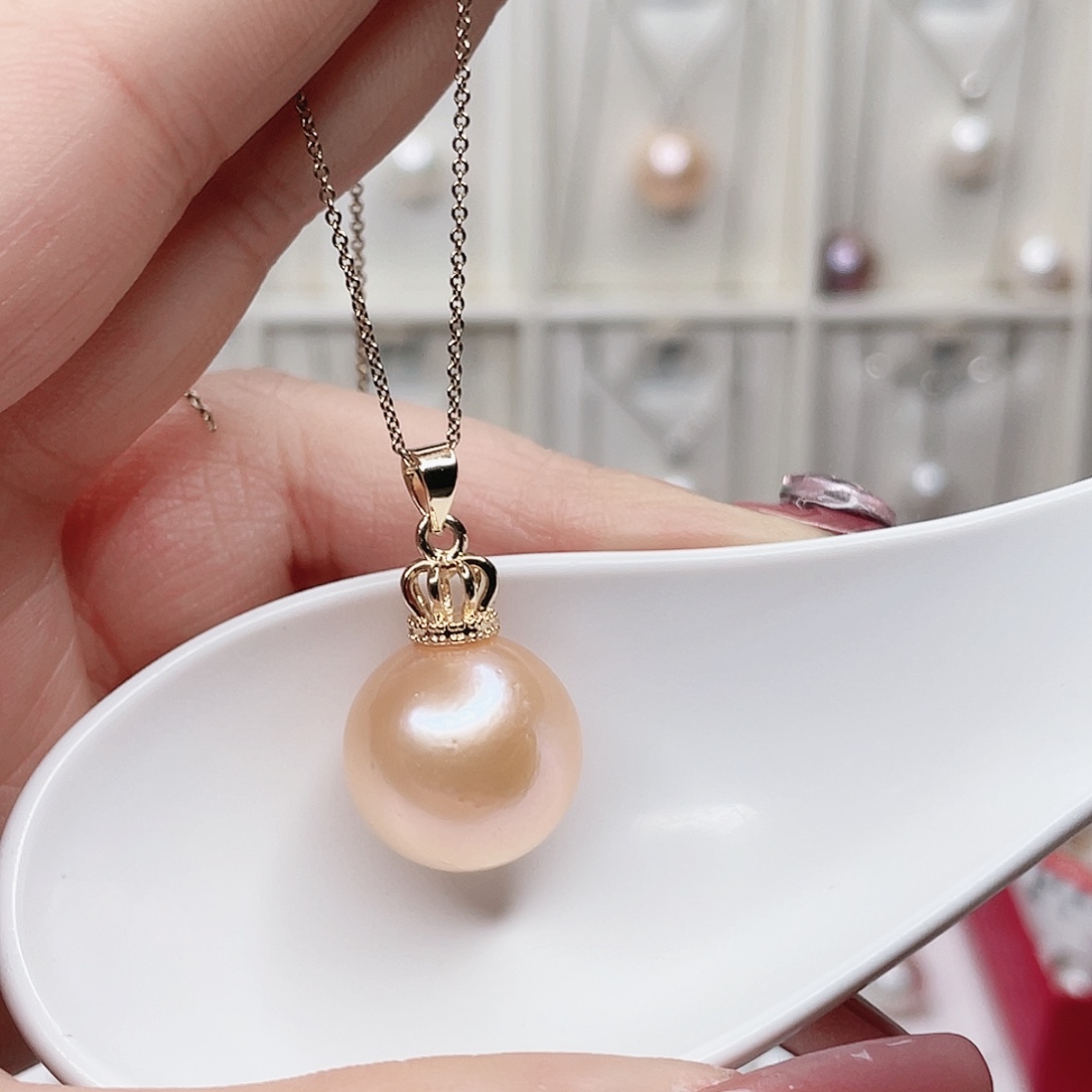 吊坠(赠链)淡水珍珠合金