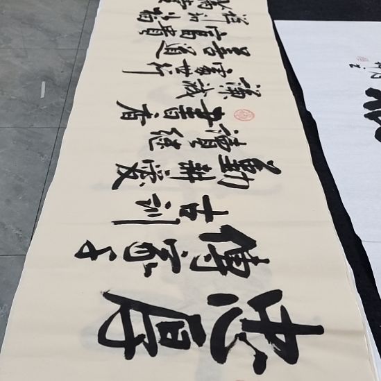 翰墨白武坤老师作品一副