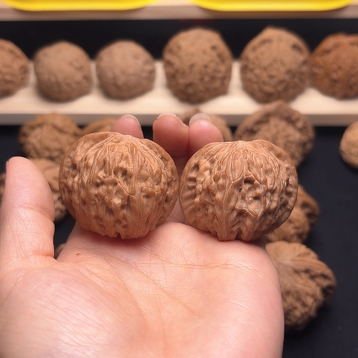 文玩核桃吊坠40磨盘