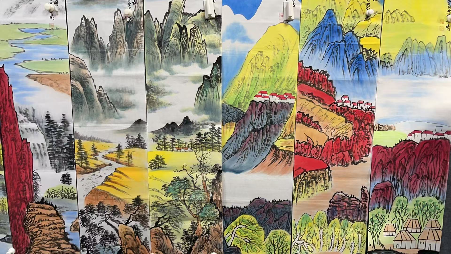 【中瑞】精品八条屏装饰画通用链接