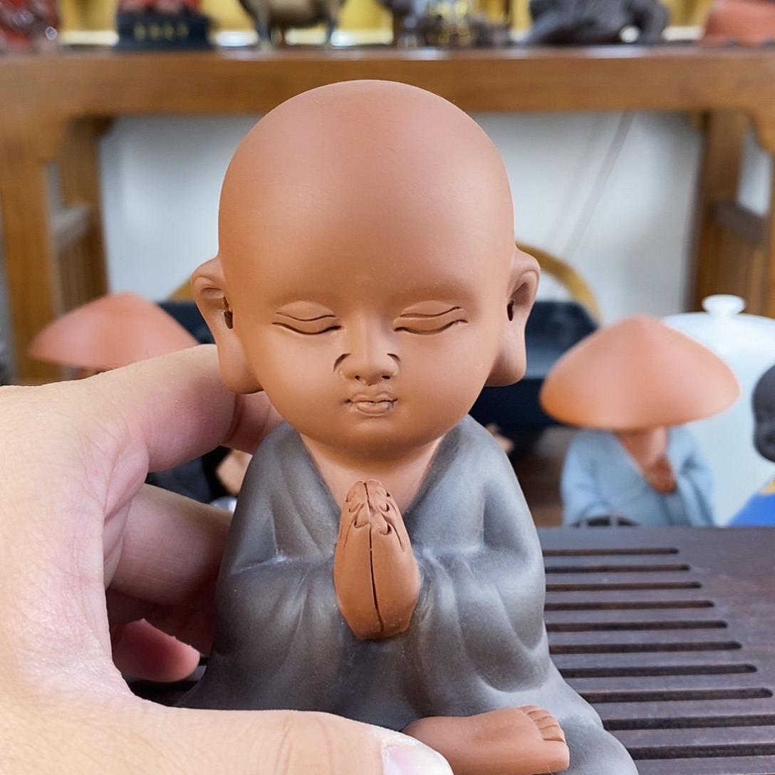 紫砂茶宠一共发两个
