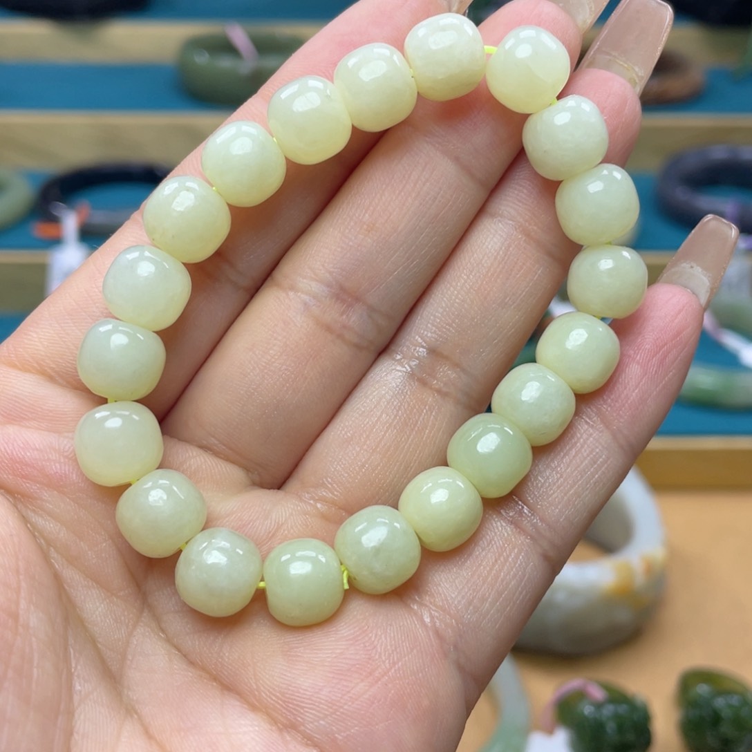 和田玉手链未镶嵌