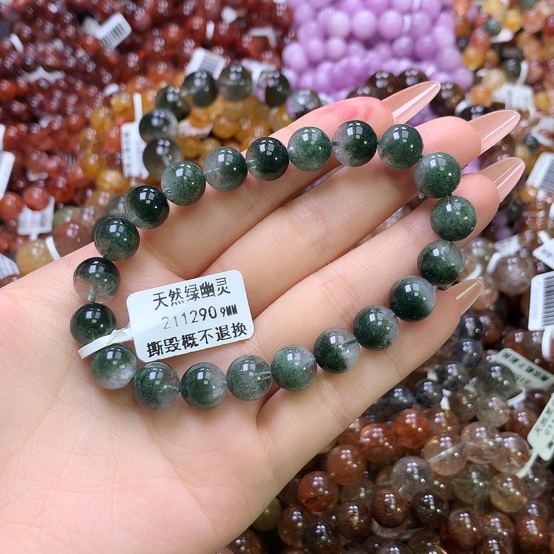 水晶手链未镶嵌，