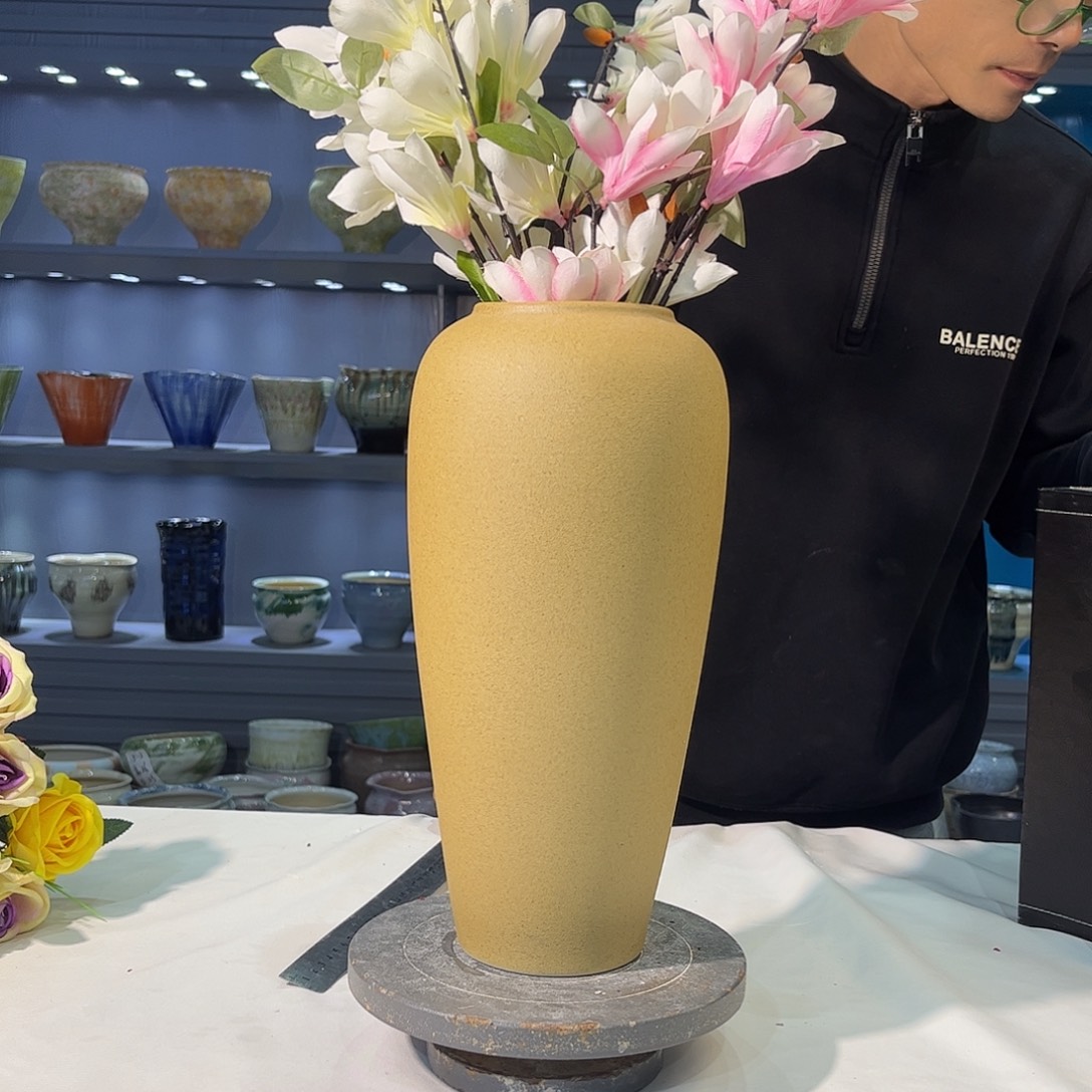 陶摆件景德镇陶瓷花瓶