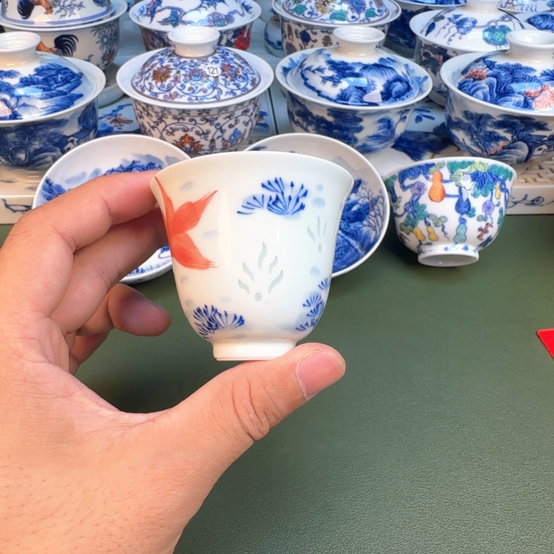 纯手工纯手绘茶具78
