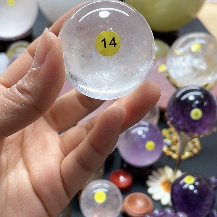 水晶白水晶14号卡，4.58未镶嵌