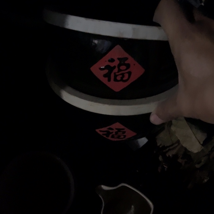 瓷其他福盆两个微瑕疵