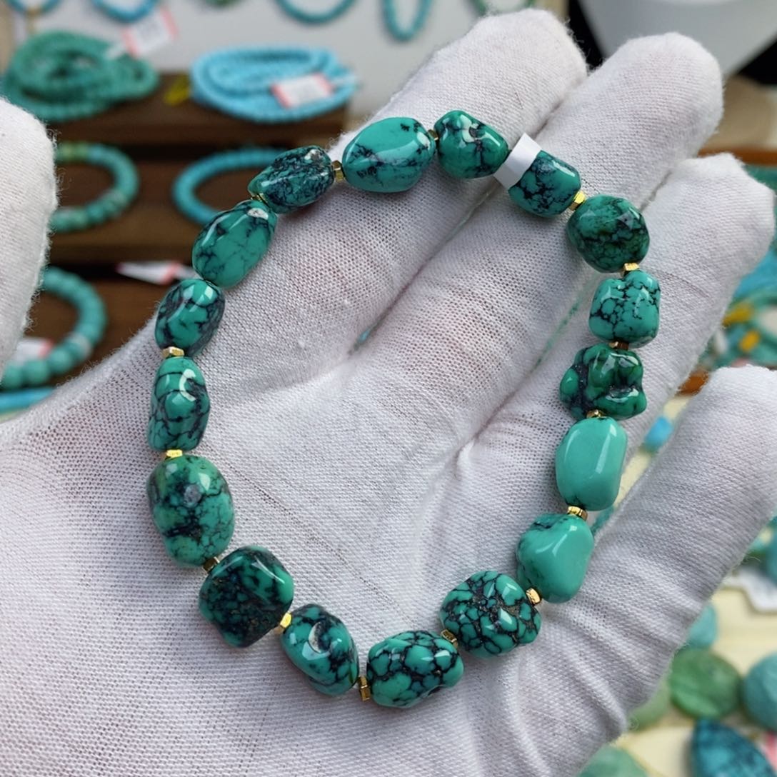 未镶嵌绿松石手串