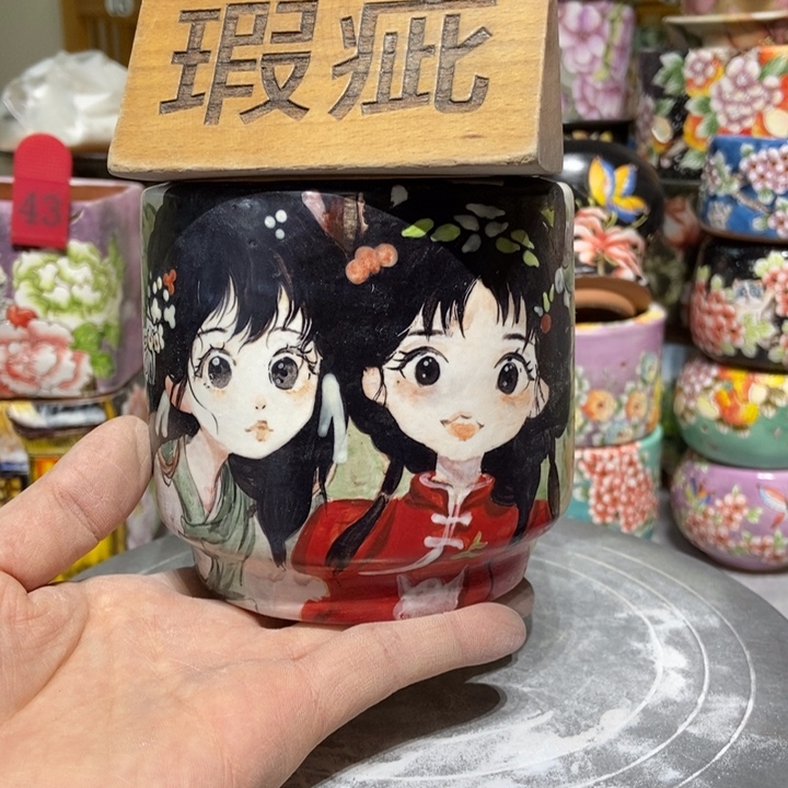 景德镇艺术手绘作品