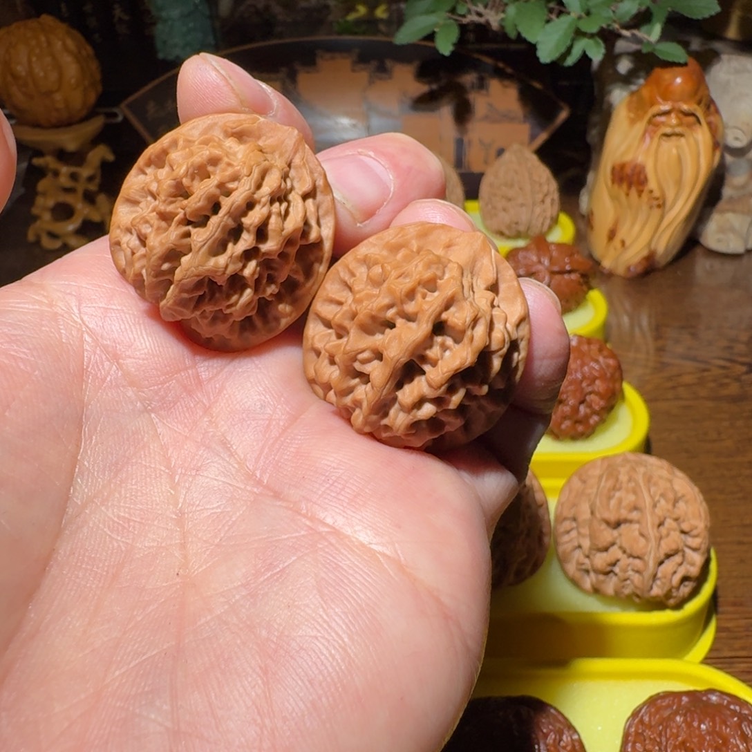 洋***坨文玩核桃吊坠秦闷