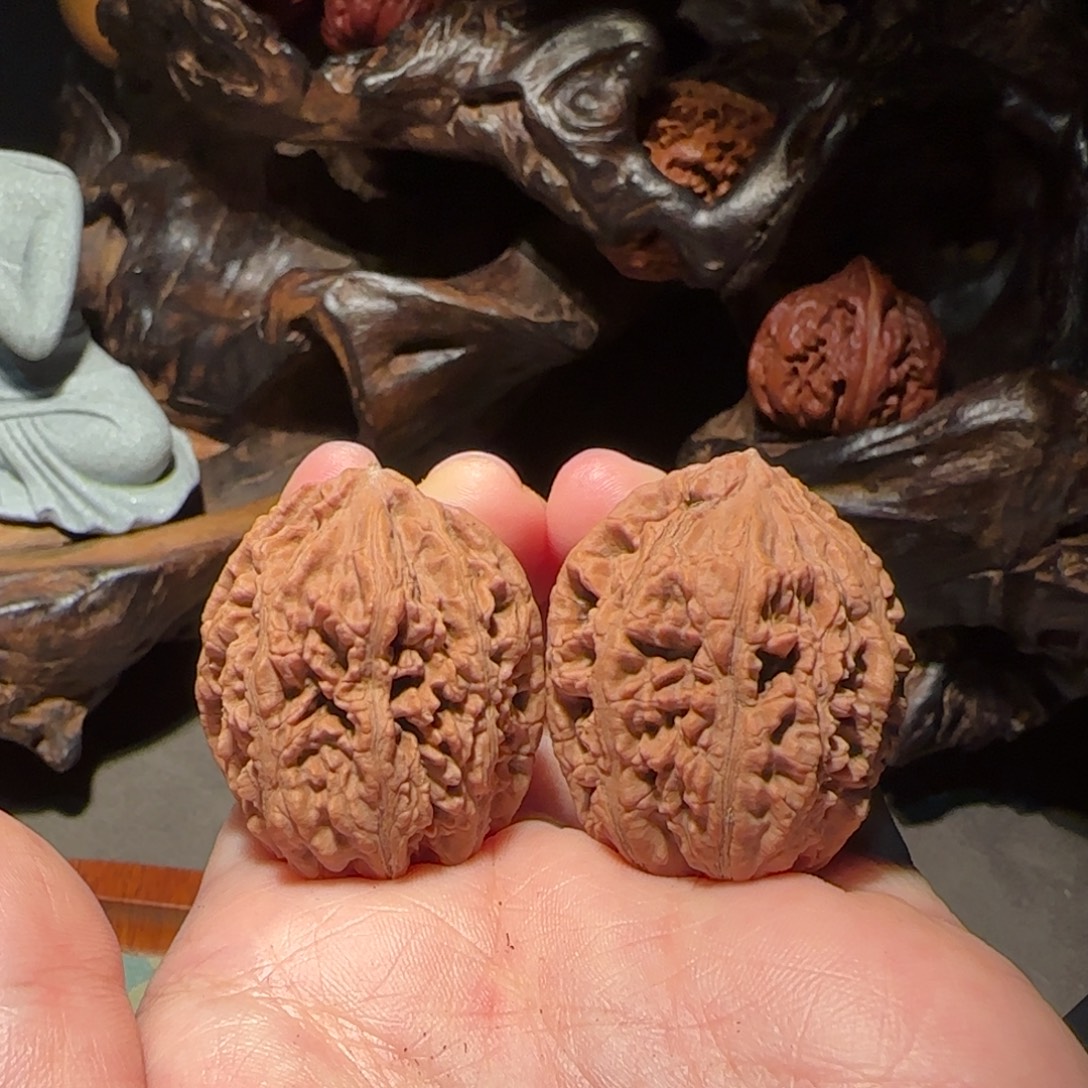 文玩核桃把件肉丸143