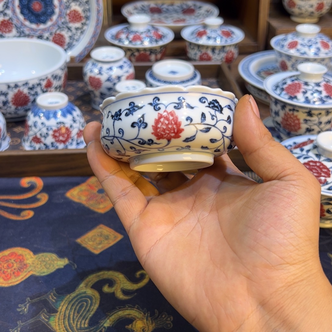 陶瓷摆件景德镇茶百宝箱