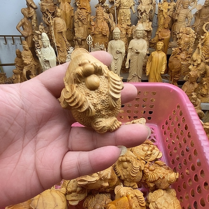 双****柏木（崖柏）手把件