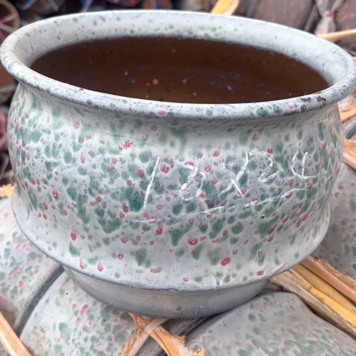 红陶紫砂碗盆口24