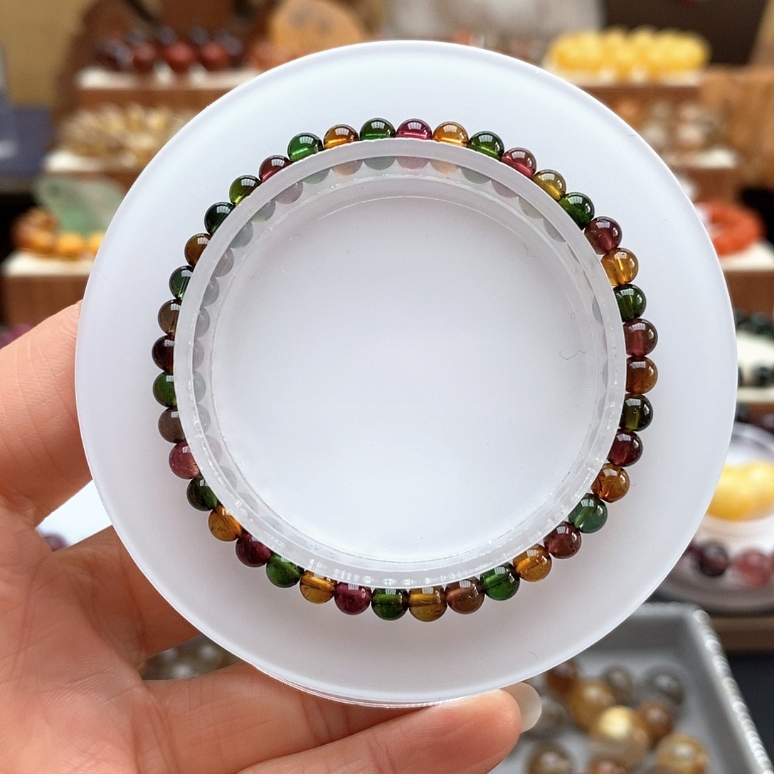 未镶嵌手链碧玺手链